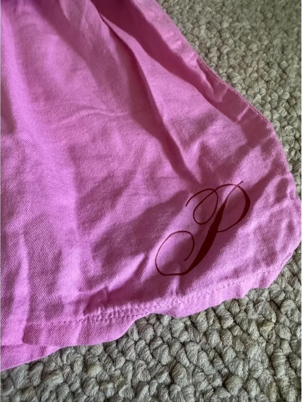 Victoria's Secret PINK pink boxer shorts